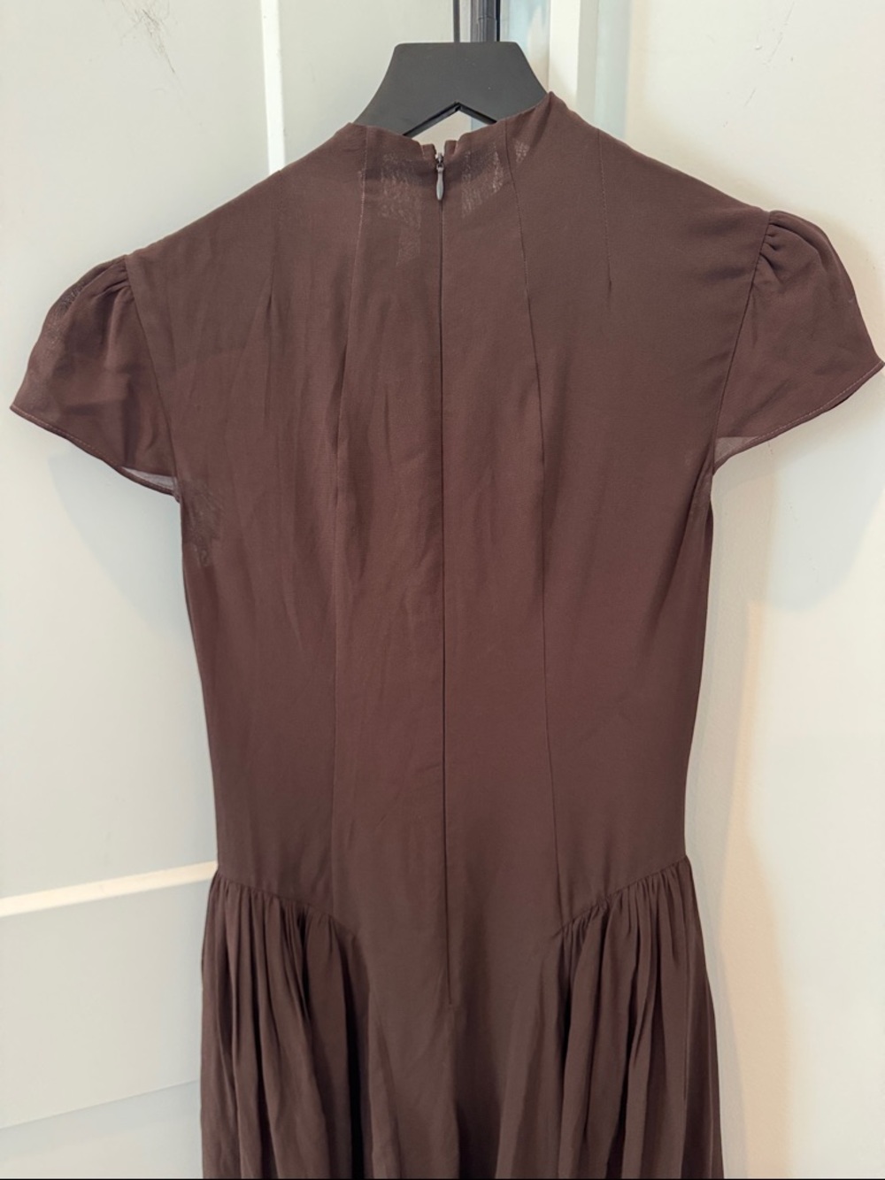 Reformation Maven Midi Dress 2 NWT $278 Mole - Picture 8 of 10